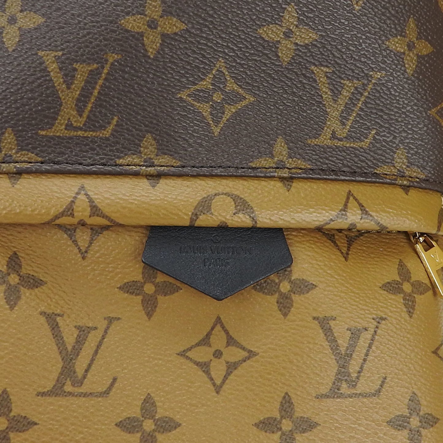 Louis Vuitton Rucksack Day Bag Palm Springs Backpack Pm Monogram Reverse M44870 Brown