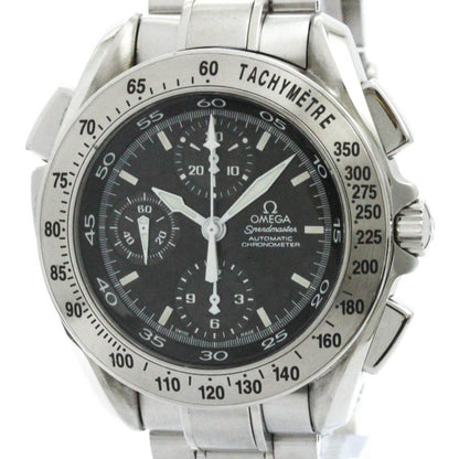 Polished Omega Speedmaster Split Second Steel Automatic Watch 3540.50 Bf579750