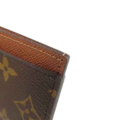Louis Vuitton M61733 Porte Carte Sample Business Card Case In Monogram Canvas