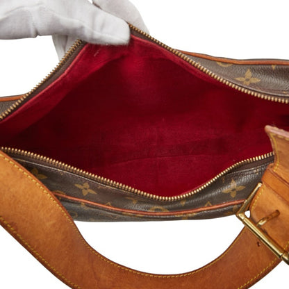 Louis Vuitton Monogram Croissant Gm One-Shoulder Bag M51511 Brown Leather