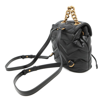 Gucci Gg Marmont Mini Backpack In Leather (777253) - Black
