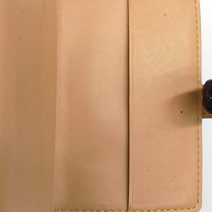 Louis Vuitton Multi Noir Carnet De Val Agenda Mini Card Case M92652 Ja-24910