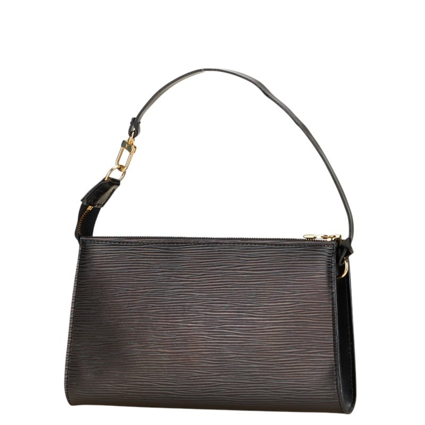Louis Vuitton Epi Pochette Accessory Pouch M52982 Black Noir Leather