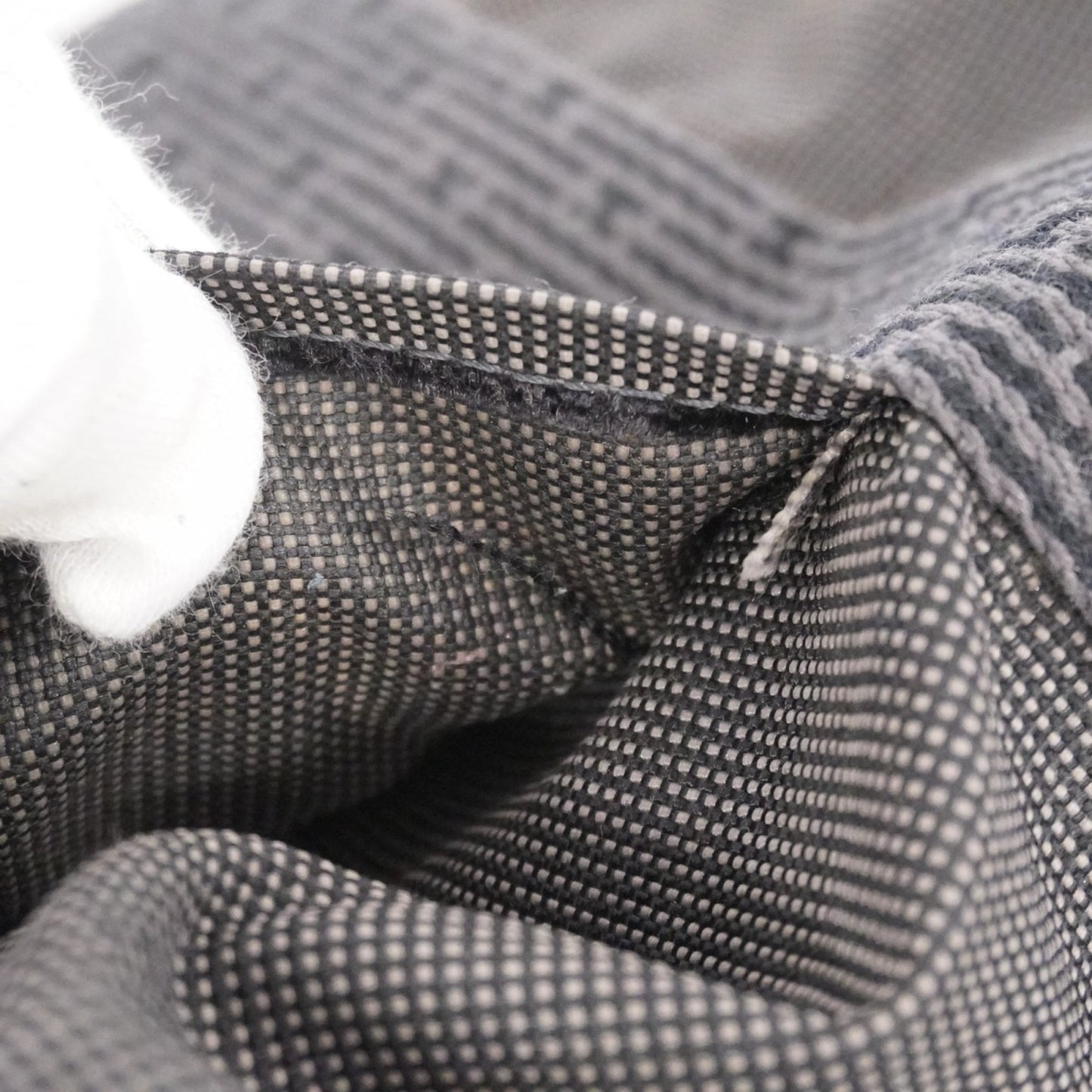 Hermes Herms Air Line Gm Canvas Tote Bag