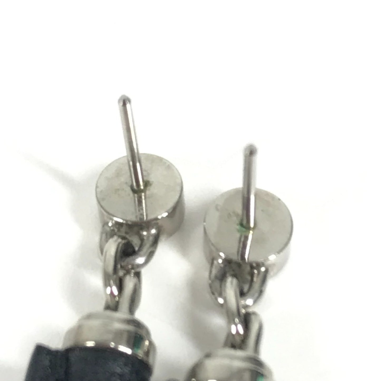 Hermes Charnire Pm Accessories Earrings In Swift Metal