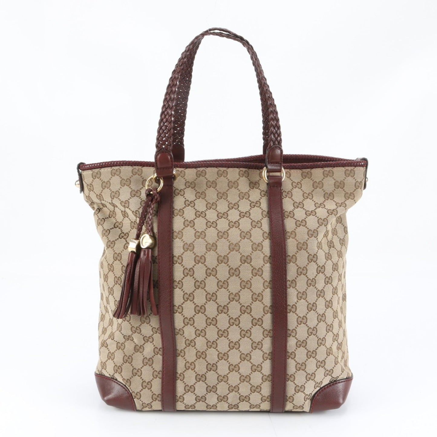 Canvas - Gucci Shoulder Bag - Tote Bag Leather