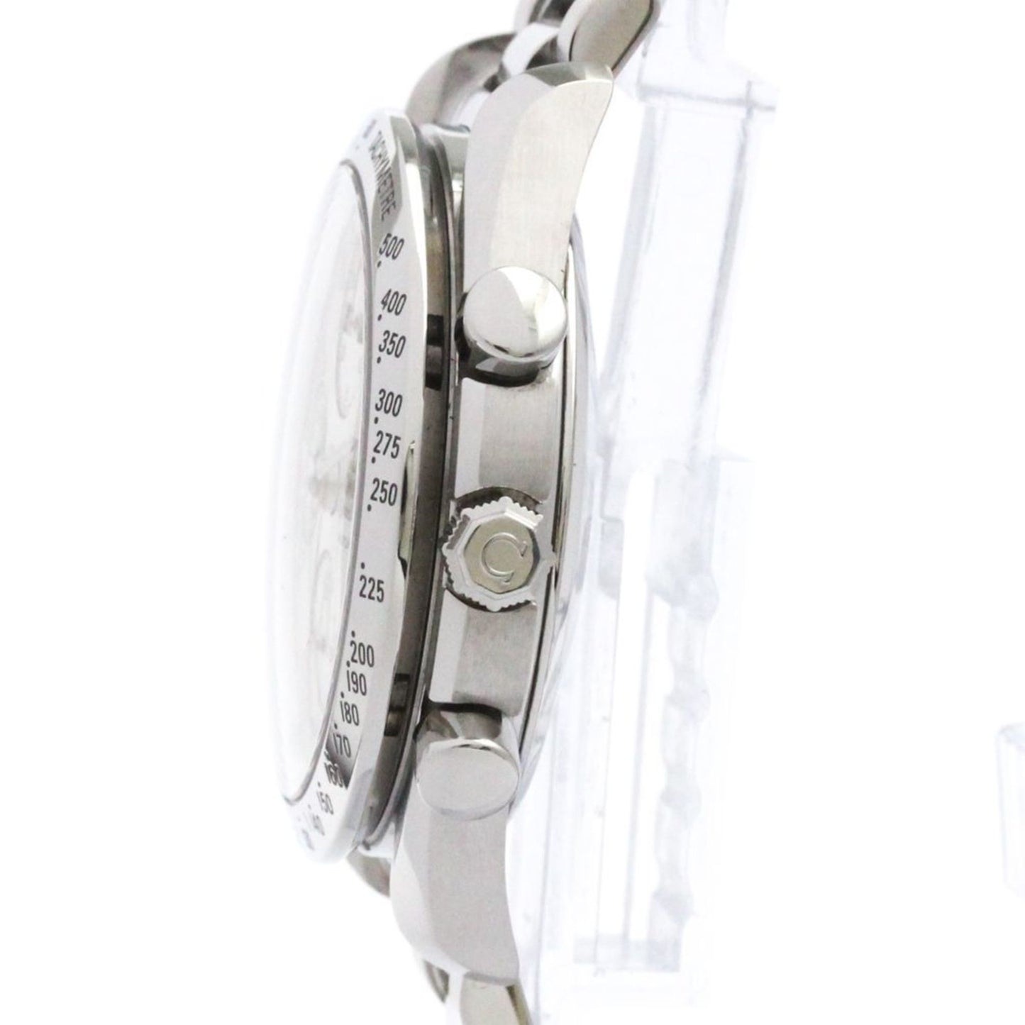 Omega Speedmaster Triple Date Steel Automatic Watch 3521.30 Polished