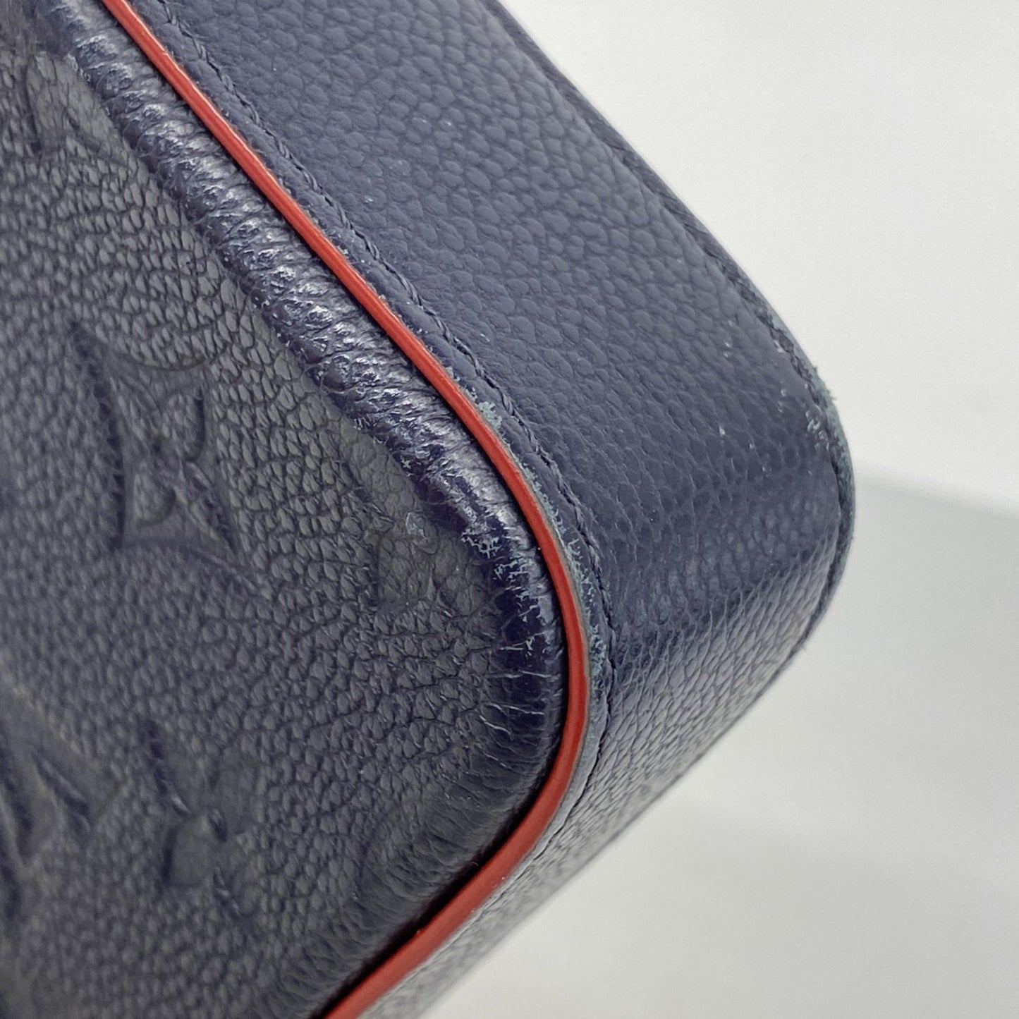 Louis Vuitton Monogram Empreinte Pochette Felicie Shoulder Wallet M64099 Marine Rouge