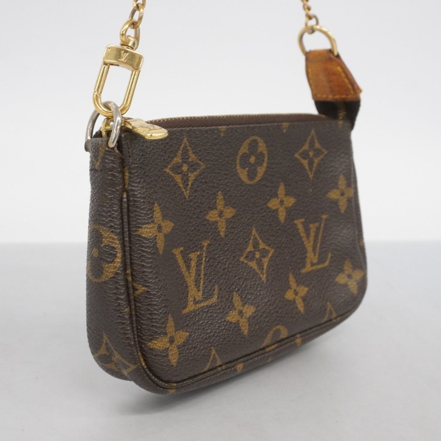 Louis Vuitton Monogram Mini Pochette Accessoires M58009 Brown