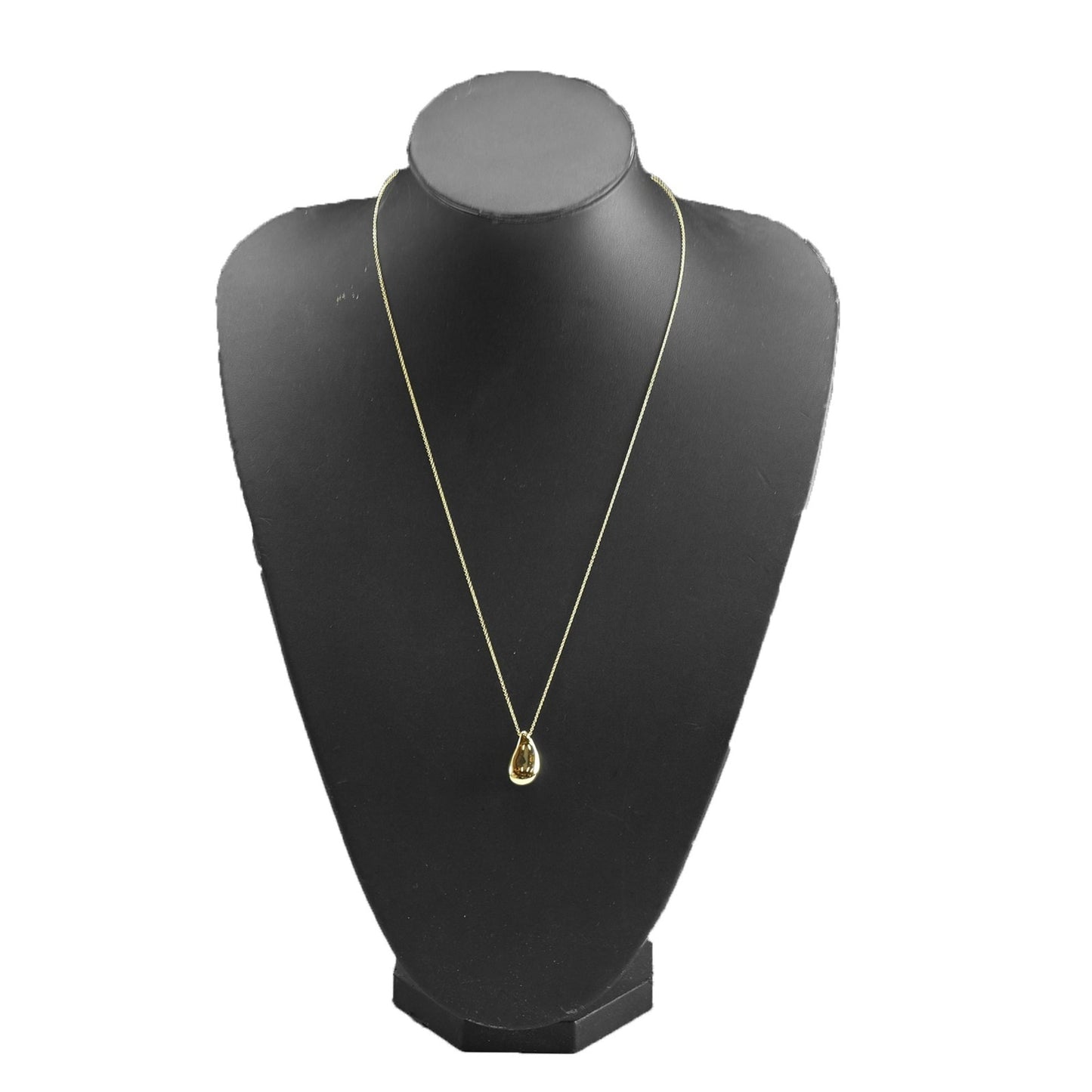 Tiffany & Co. Large Teardrop Necklace In 18K Yellow Gold