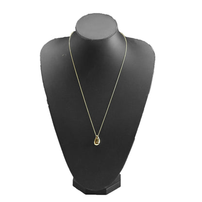 Tiffany & Co. Large Teardrop Necklace In 18K Yellow Gold