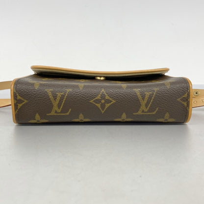 Louis Vuitton Monogram Pochette Florentine Waist Bag M51855 Brown