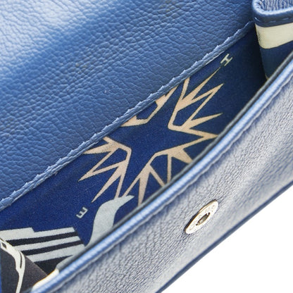 Chanel Coco Mark Lucky Flower Tri-Fold Wallet