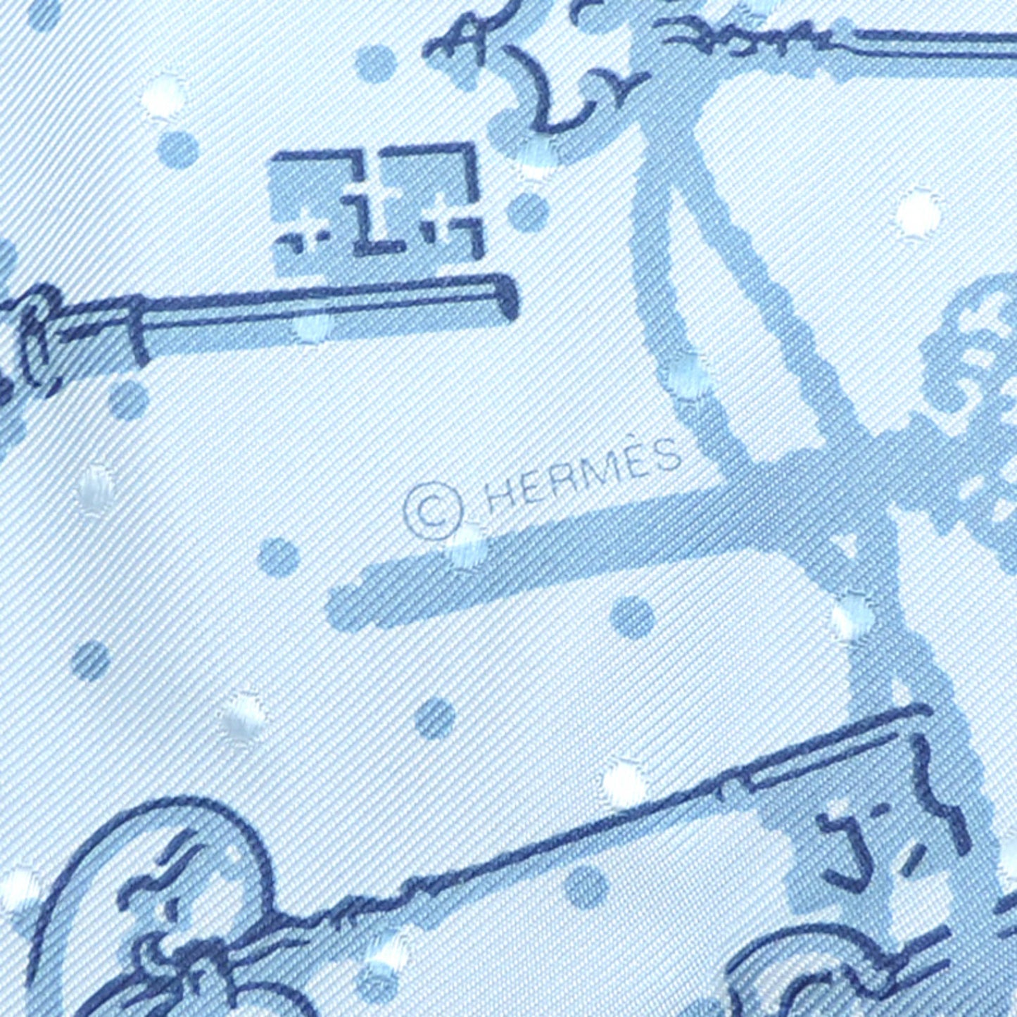 Hermes Herms Carr 55 Les Cles Bandana Bandana Scarf/Muffler For Men And Women
