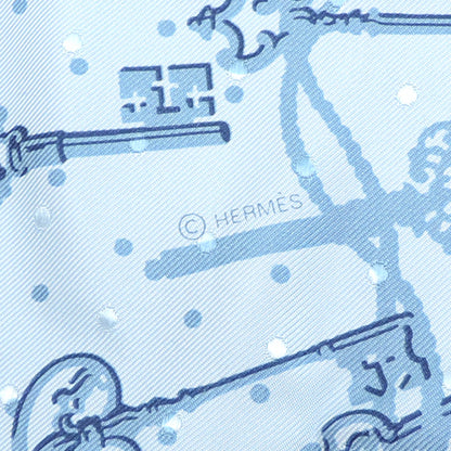 Hermes Herms Carr 55 Les Cles Bandana Bandana Scarf/Muffler For Men And Women