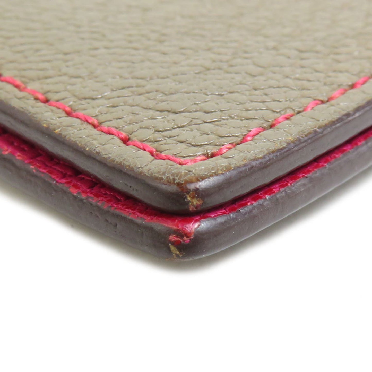 Hermes Herms Leather Notebook Cover In Greige