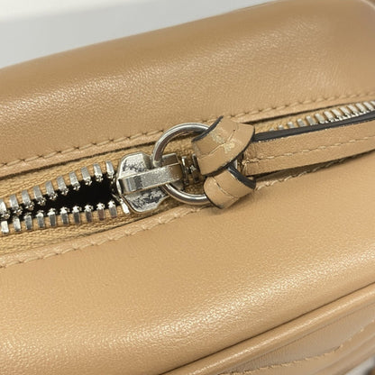 Gucci Gg Marmont Shoulder Bag 447632 Leather Beige