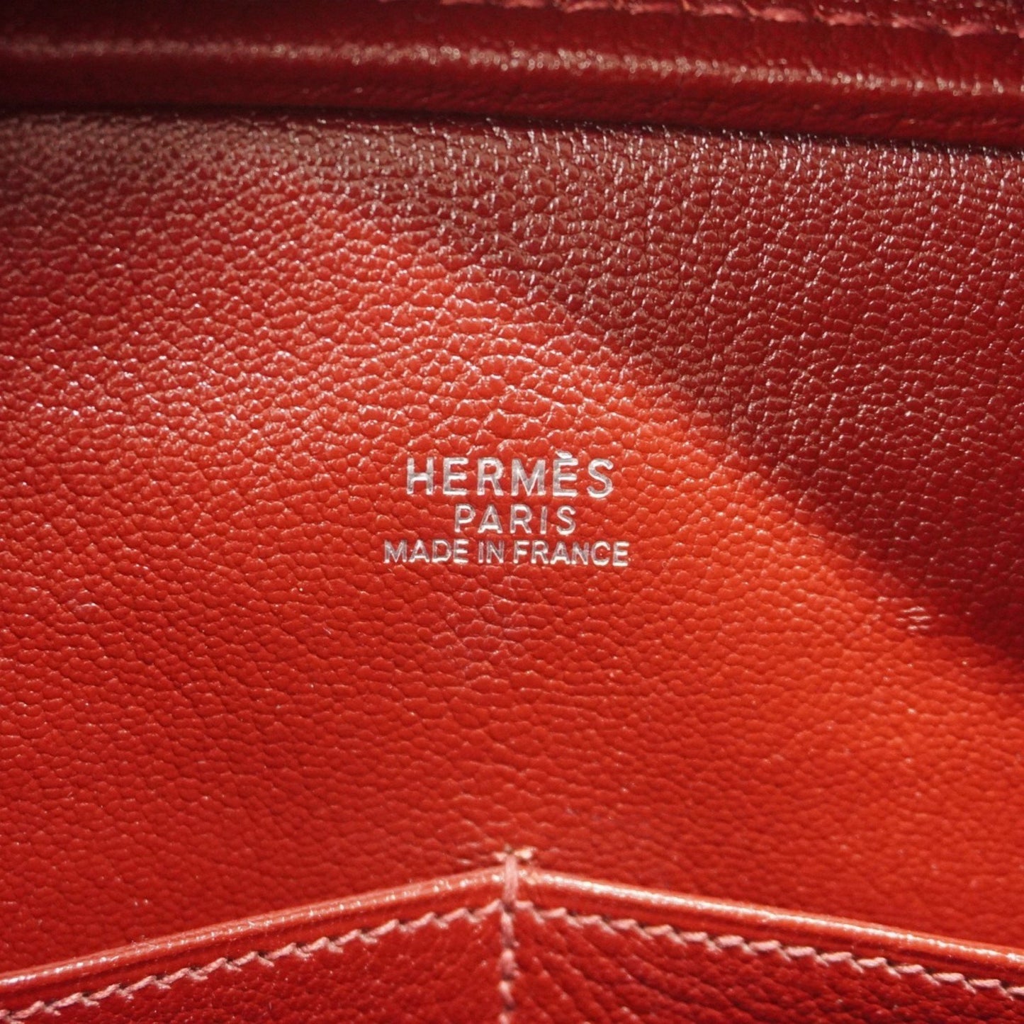 Hermes Herms Plume 32 Deutsch Rouge H Handbag