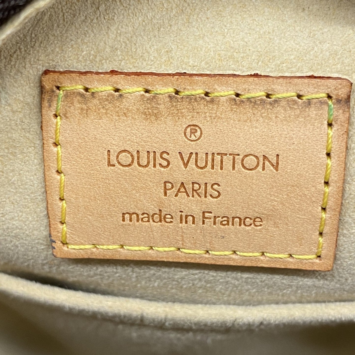 Louis Vuitton Monogram Hudson Gm Shoulder Bag M40045 Brown