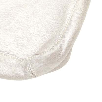 Fendi One-Shoulder Bag Gray Leather