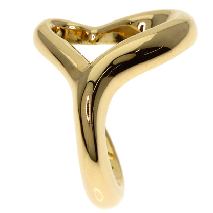 Tiffany Open Heart Ring In 18K Yellow Gold