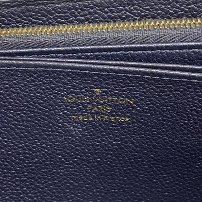 Louis Vuitton Monogram Empreinte Zippy Wallet M62121 Marine Rouge