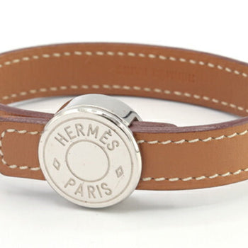 Hermes Herms Serie Looping Bracelet In Gold