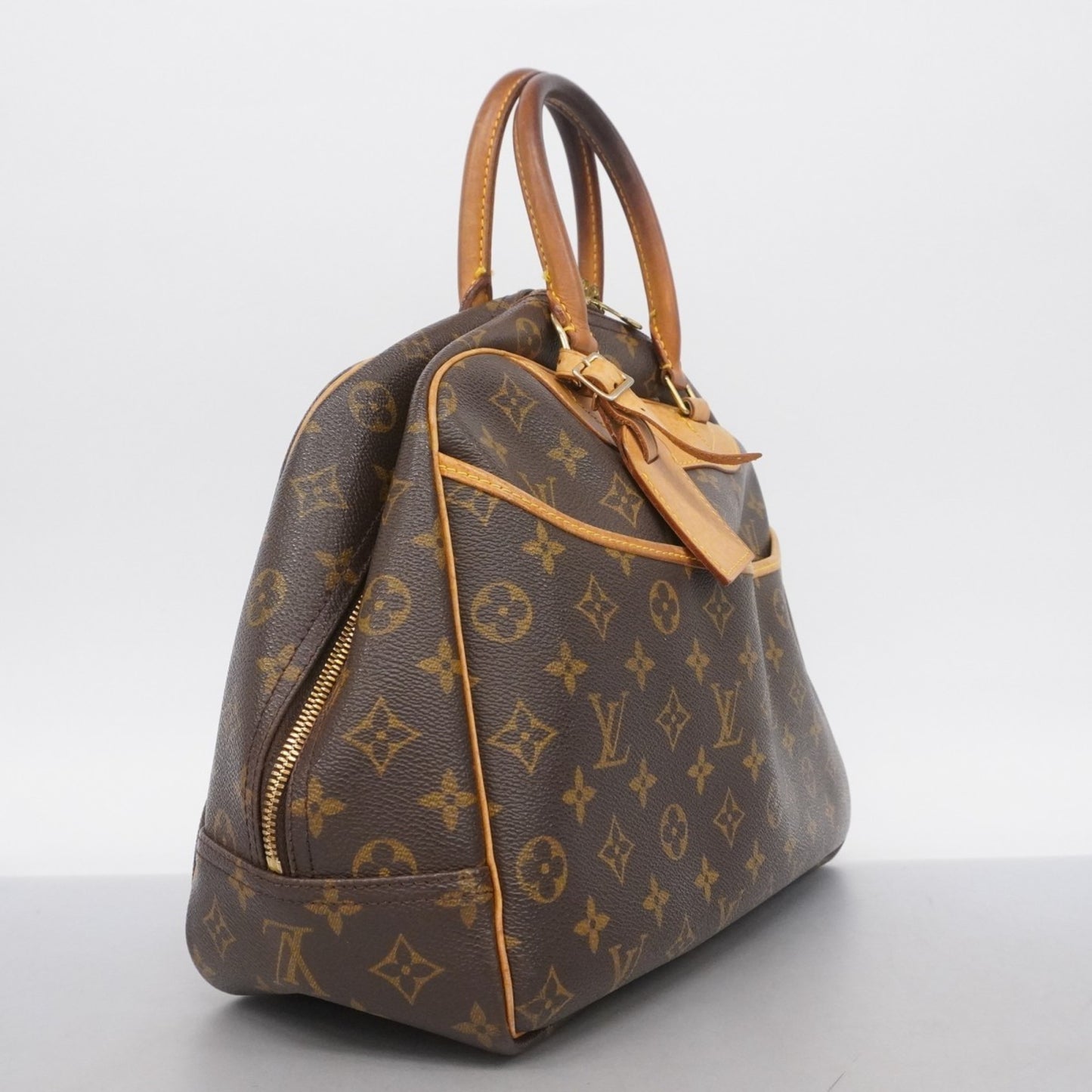 Louis Vuitton Monogram Deauville Handbag M47270 Brown
