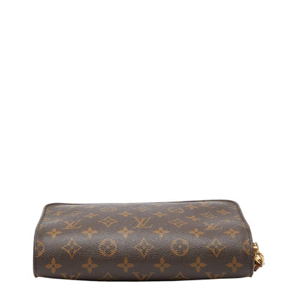 Louis Vuitton Monogram Orsay Clutch Bag/Second Bag M51790 Brown Leather