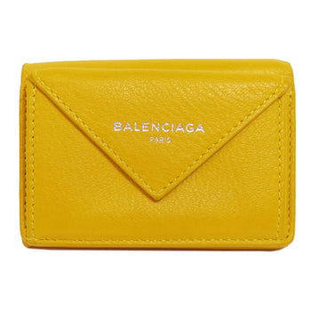 Balenciaga 391446 Paper Wallet Bi-Fold Leather