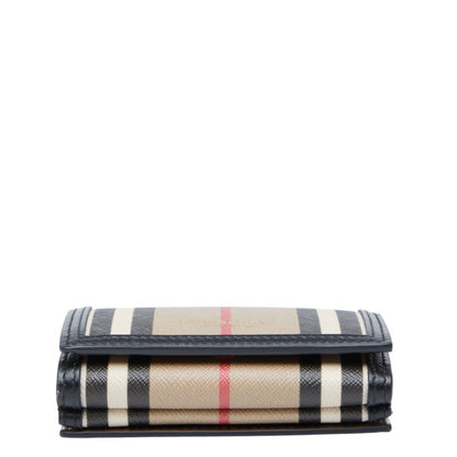 Burberry Icon Stripe Compact Wallet