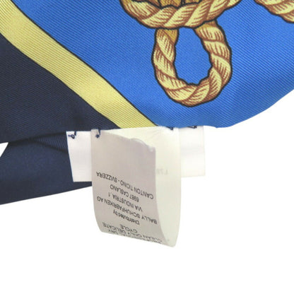 Bally Marine Print Scarf/Muffler