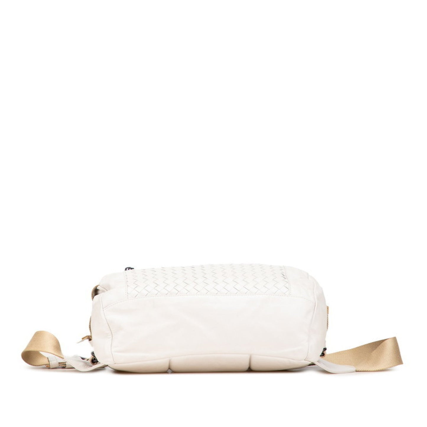 Bottega Veneta Intrecciato Waist Bag In White