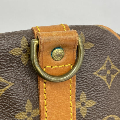 Louis Vuitton Monogram Keepall Bandouliere 60 Boston Bag M41412 Brown