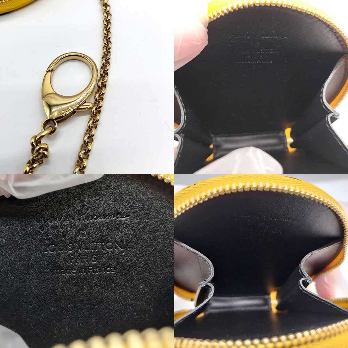 Vernis Louis Vuitton Coin Purse/ Coin Case Monogram