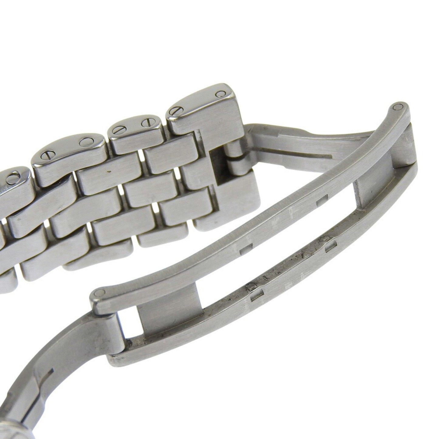 Franck Muller Conquistador Watch 8005L Stainless Steel Quartz Analog Display Silver Dial