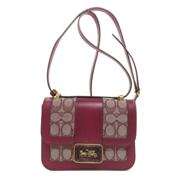 Coach C3760 Ally Shoulder Bag Canvas