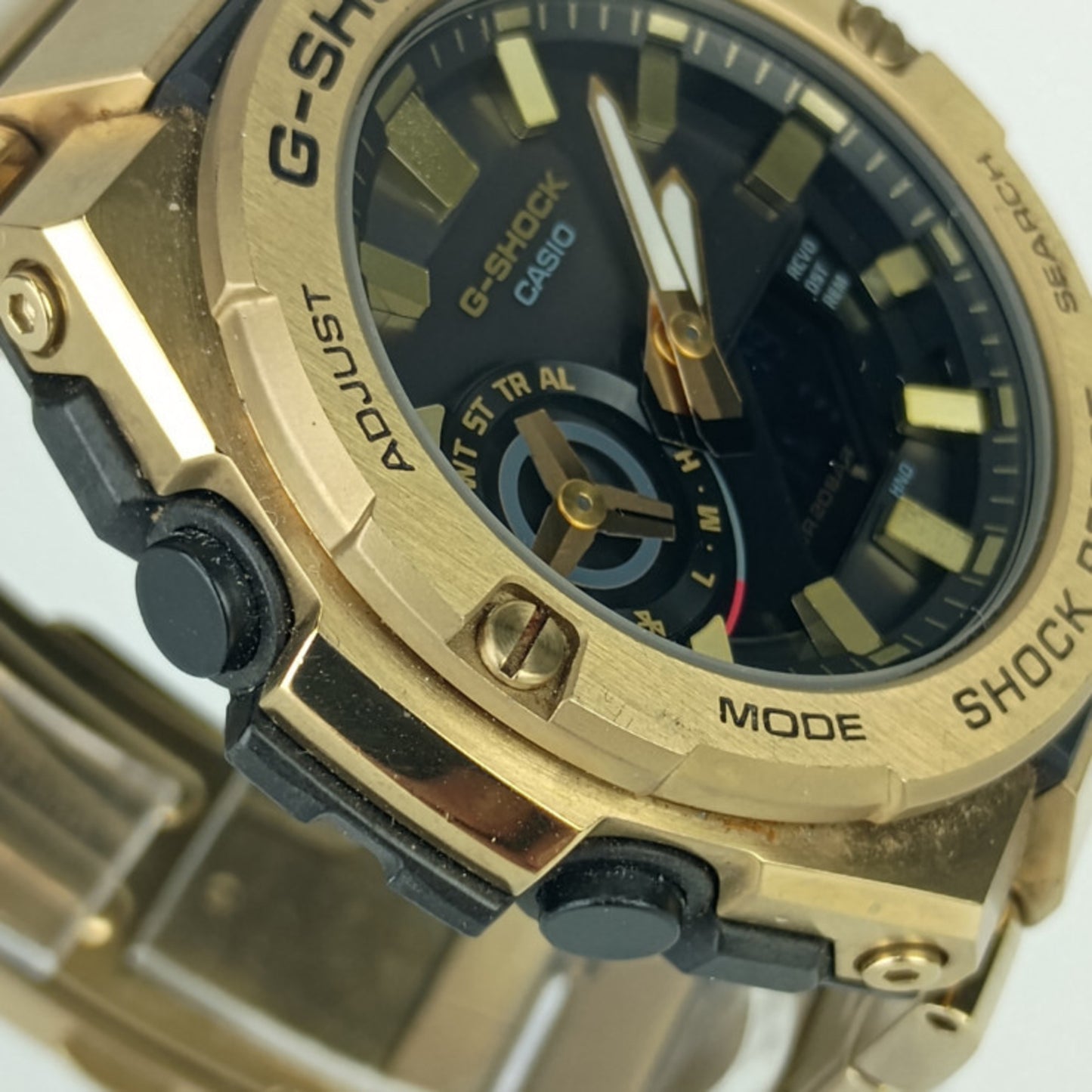 Casio Gshock Gsteel Gstb500 Series Watch (Gstb500Gd9Ajf) Gold Gp