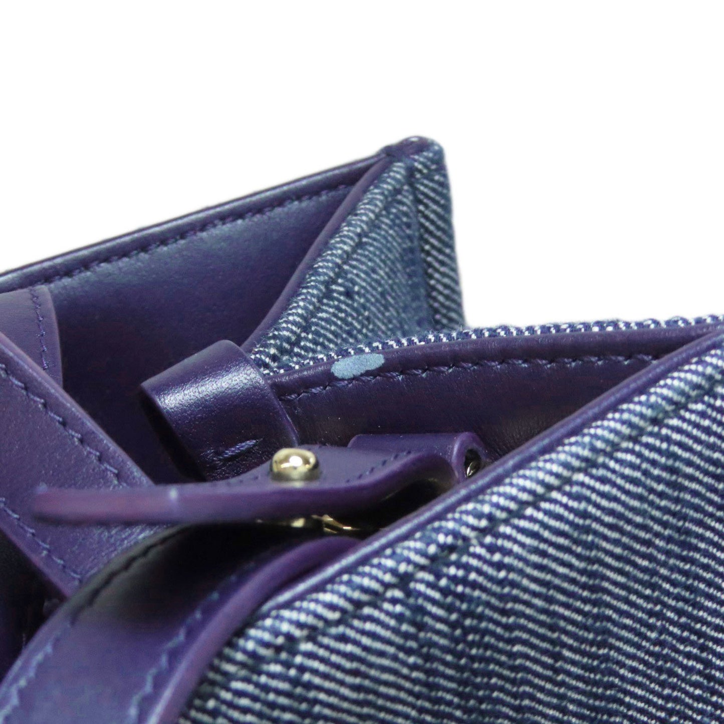 Salvatore Ferragamo 2-Way Handbag Denim