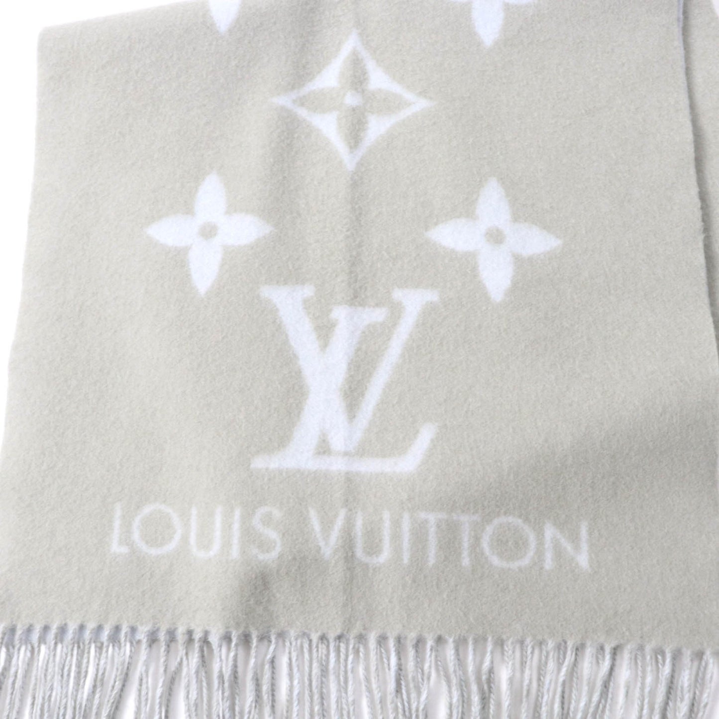 Louis Vuitton Echarpe Reykjavik M70462 100% Cashmere Stole
