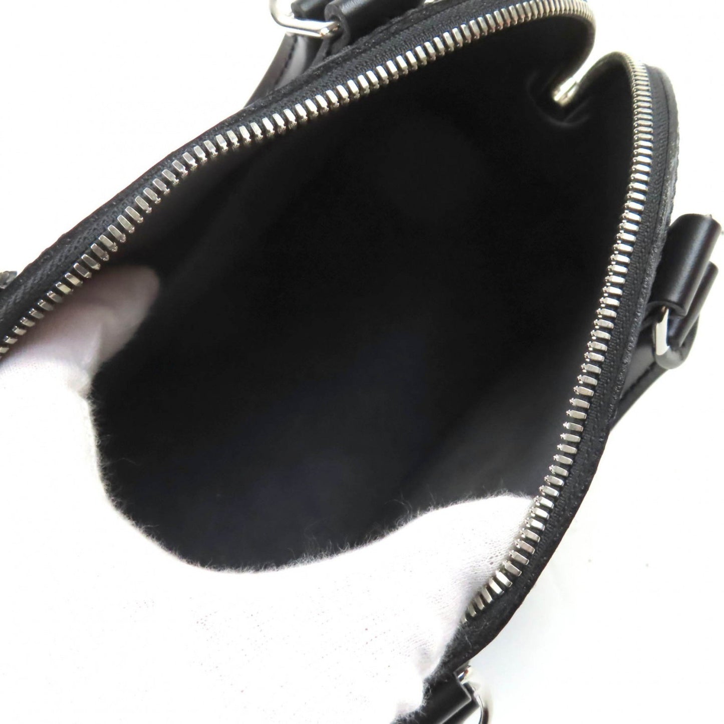 Louis Vuitton Alma Bb (M24645) Epi Leather Noir 2-Way Handbag/Shoulder Bag