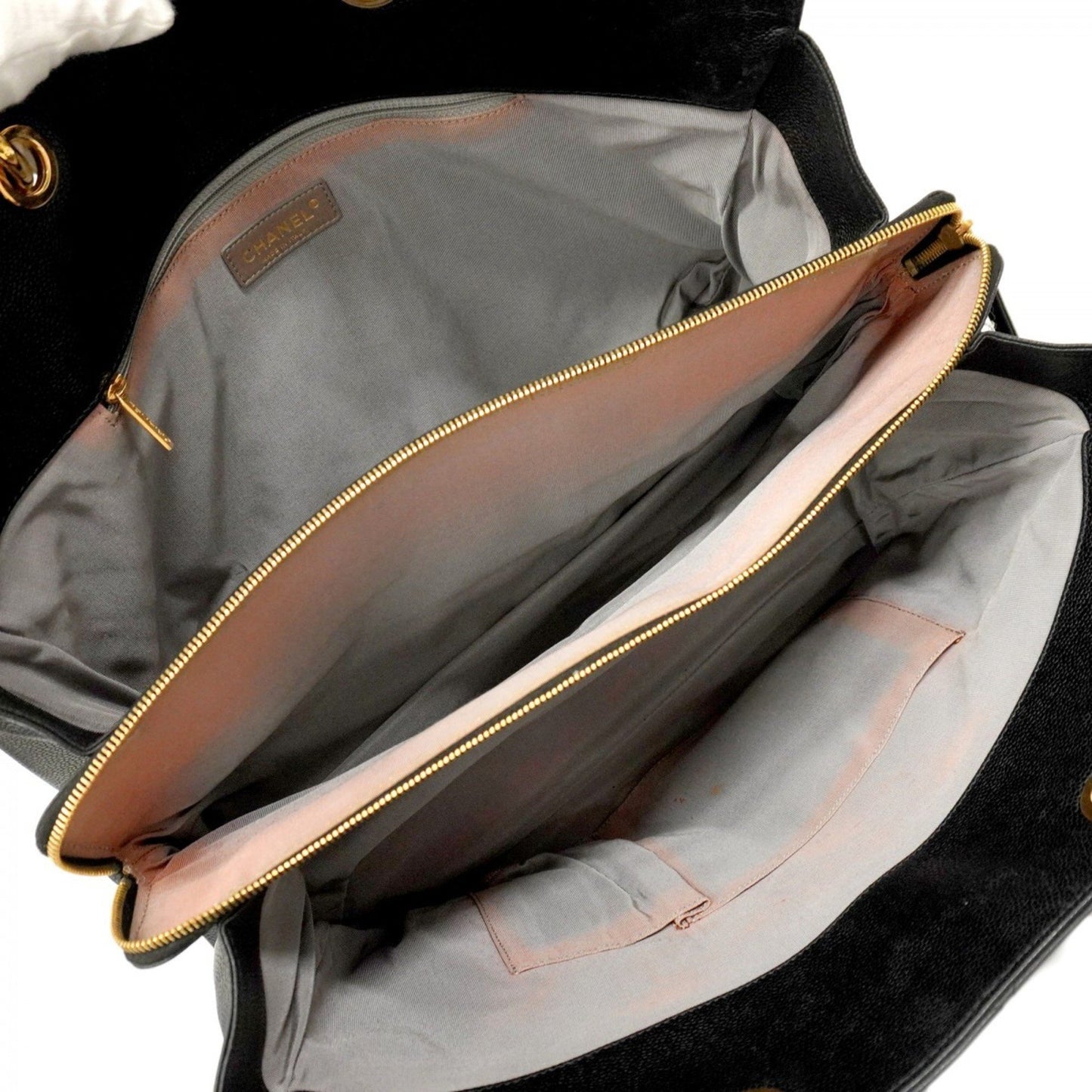 Chanel Matelasse Caviar Tote Bag