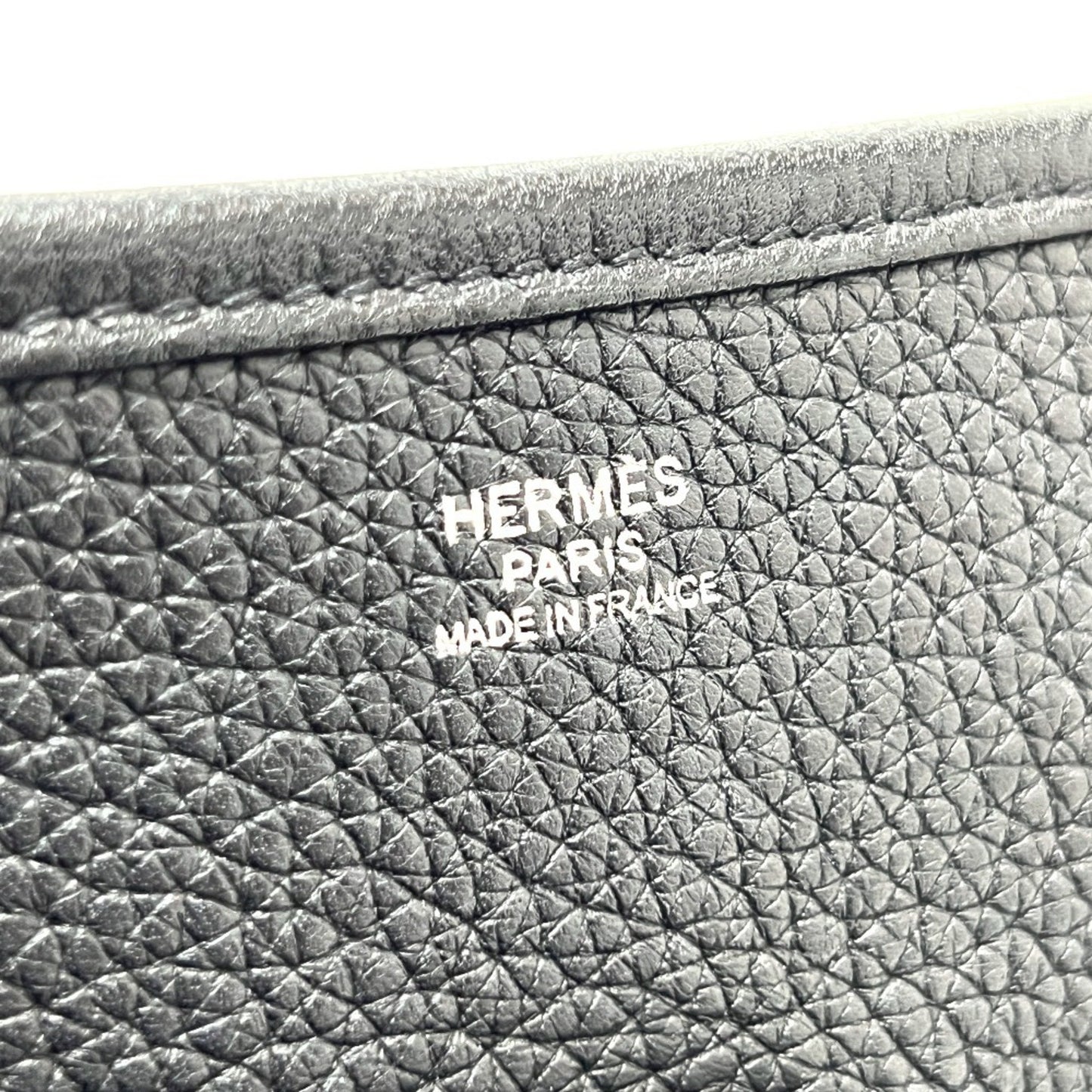 Hermes Evelyn 1Gm Shoulder Bag In Taurillon Clemence Leather