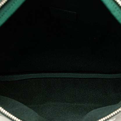 Gucci Bijou Stone Body Bag Waist 484683 Moss Green Multicolor Leather