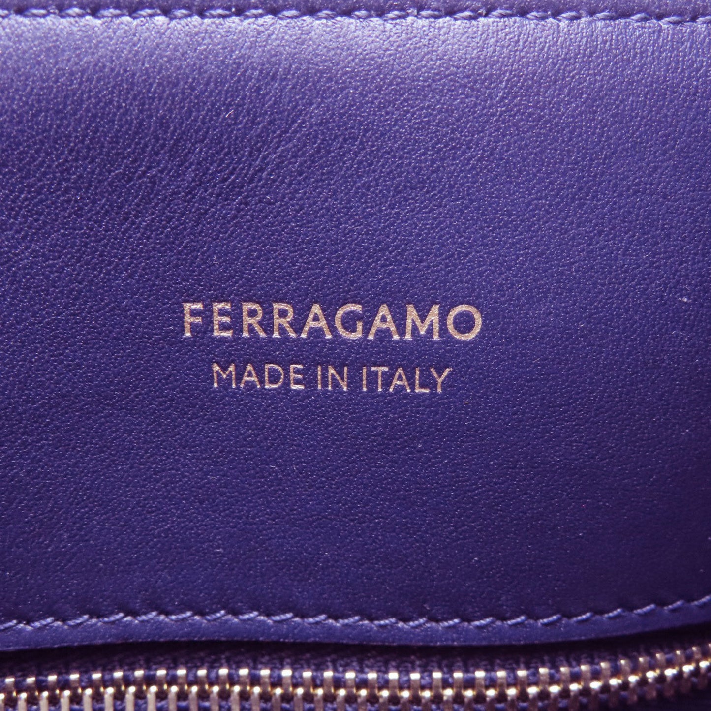 Salvatore Ferragamo 2-Way Handbag Denim