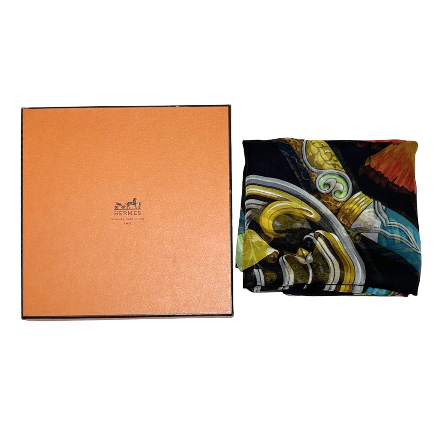 Herms Hermes Carr 140 Scarf