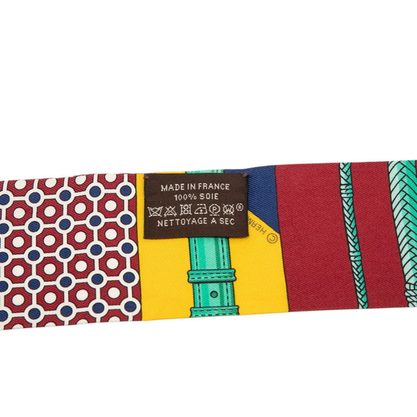 Hermes Herms Twilly Clic Clac Modern Cannage Scarf