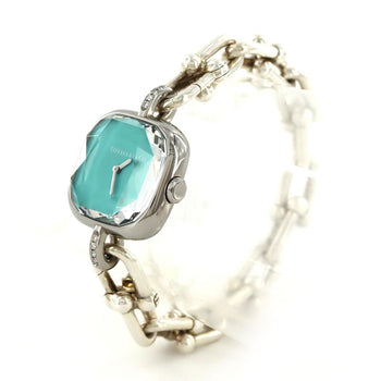Tiffany Hardware Lug D Bracelet Small Size Stainless Steel Quartz Watch