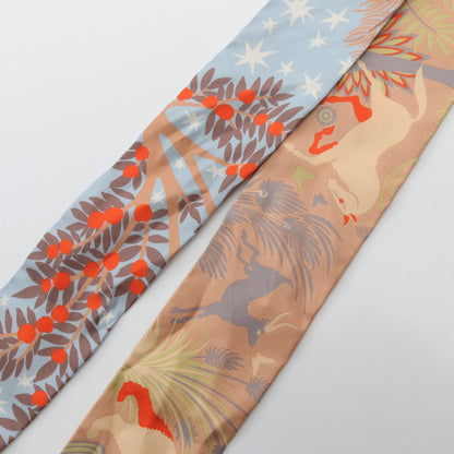 Hermes Herms Le Charme D'Orphee Twilly Silk Scarf