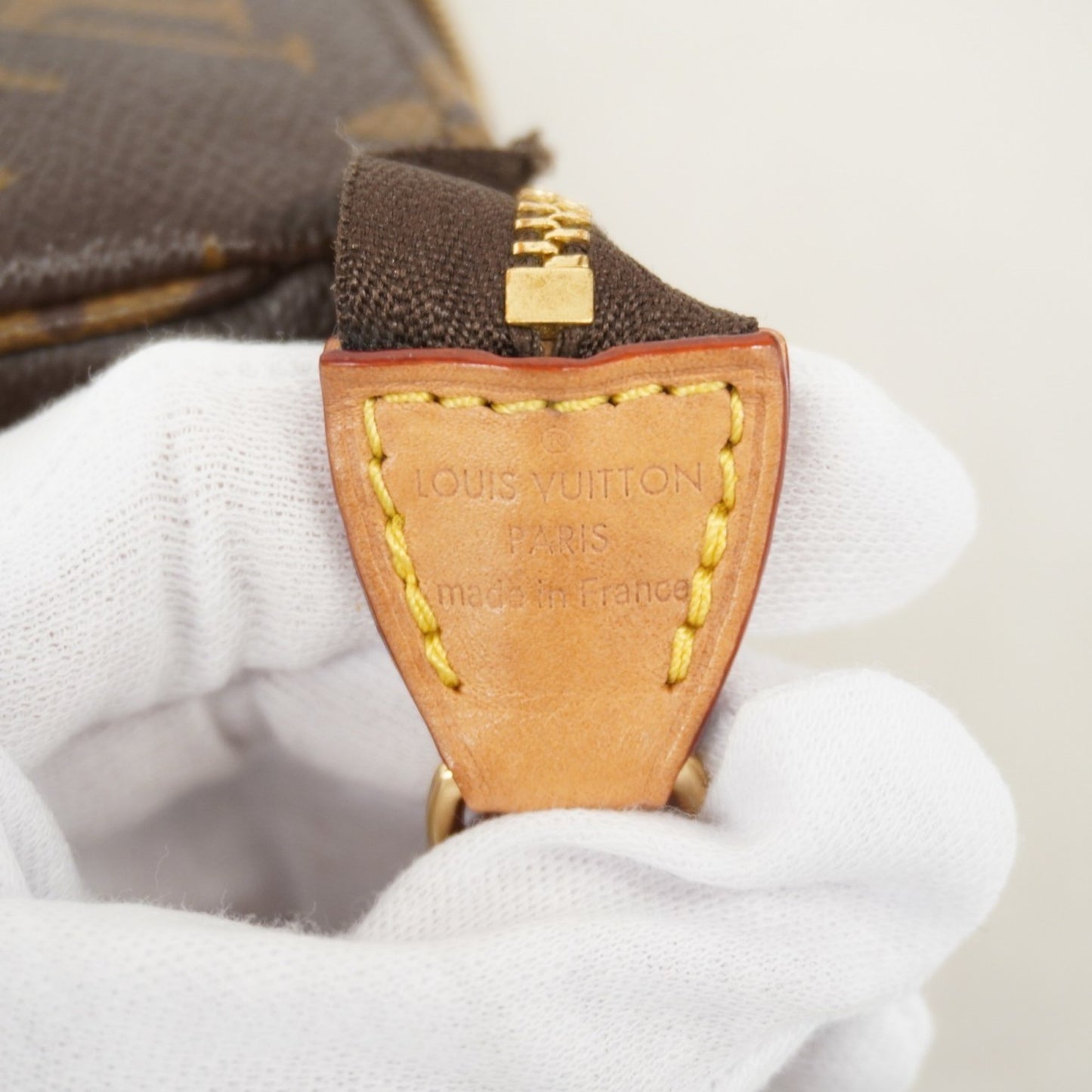 Louis Vuitton Monogram Pochette Accessoires M82766 Brown 2-Way Bag